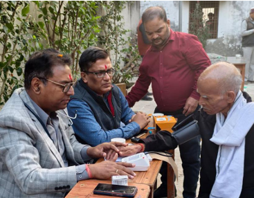 Report on Diabetes Awareness Program  at Village Bhartana Anola, Bareilly - Image 1
