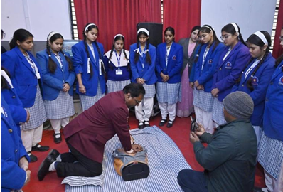 Report on CPR Workshop at  Madhavrao Scindia Public School - Image 1