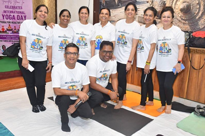 Report on Yoga Day - Image 1