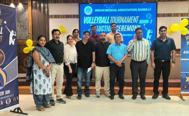 Report on Volleyball Auction Ceremony